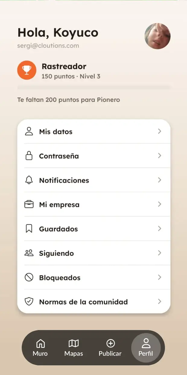 Sube de nivel en tu comunidad